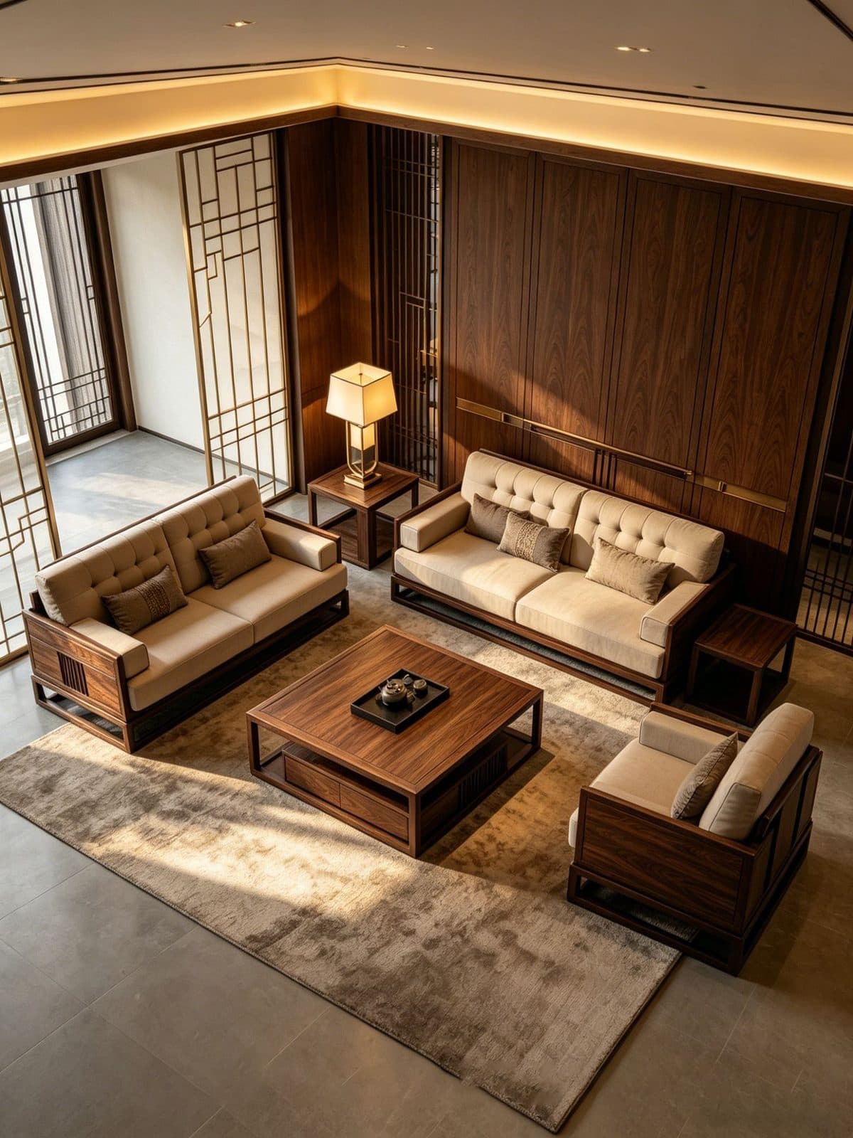 Sofa đơn tay hộp có ngăn kéo